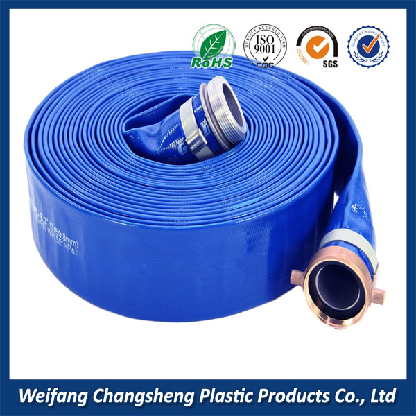 plastic pvc lay flat pipe top factory 